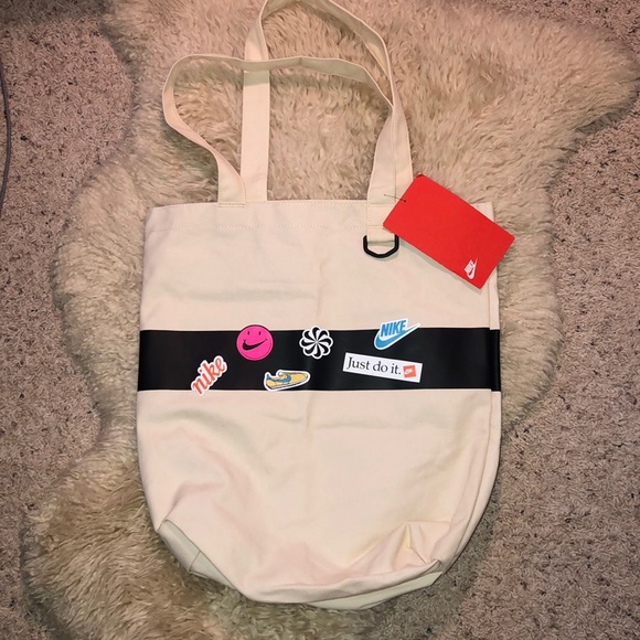 nike canvas tote bag